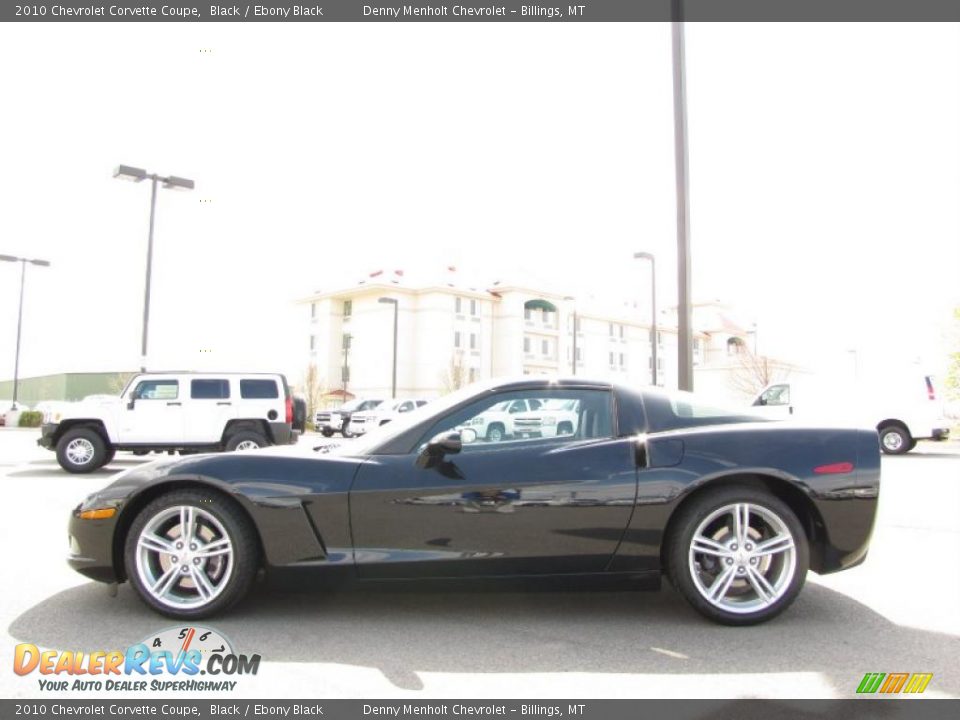 2010 Chevrolet Corvette Coupe Black / Ebony Black Photo #1