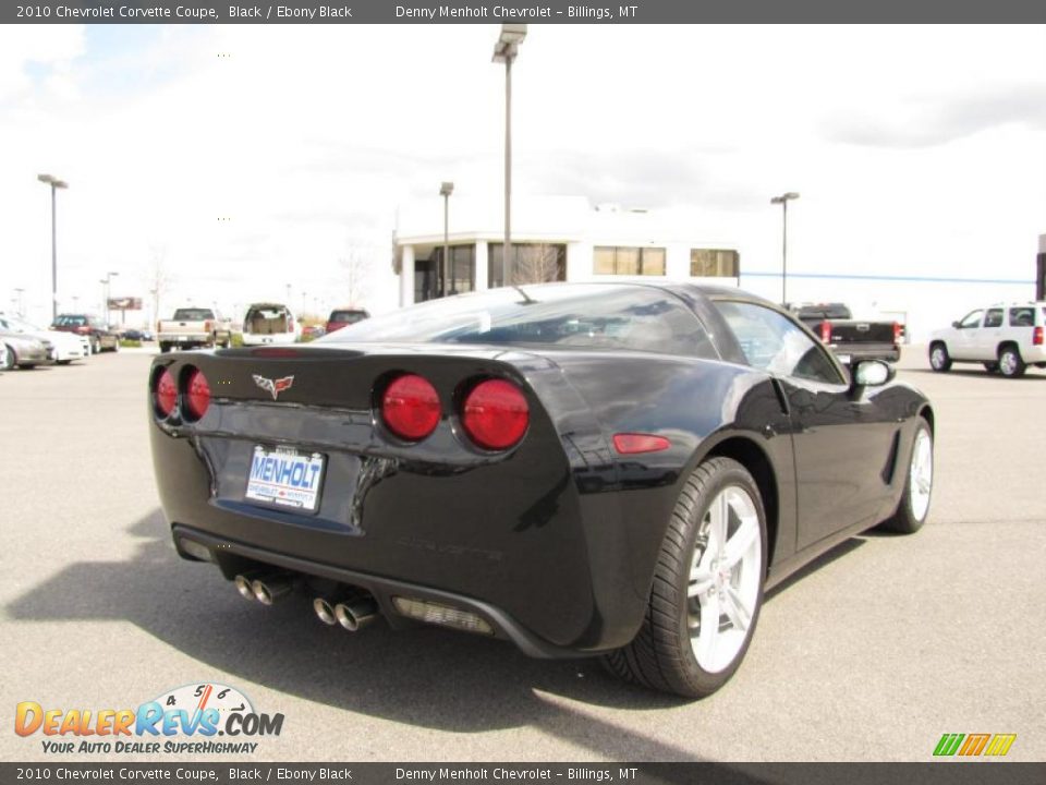 2010 Chevrolet Corvette Coupe Black / Ebony Black Photo #3