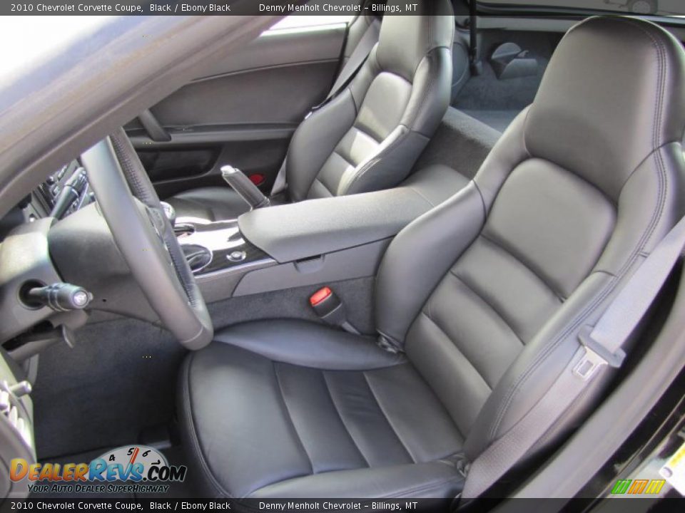 2010 Chevrolet Corvette Coupe Black / Ebony Black Photo #4