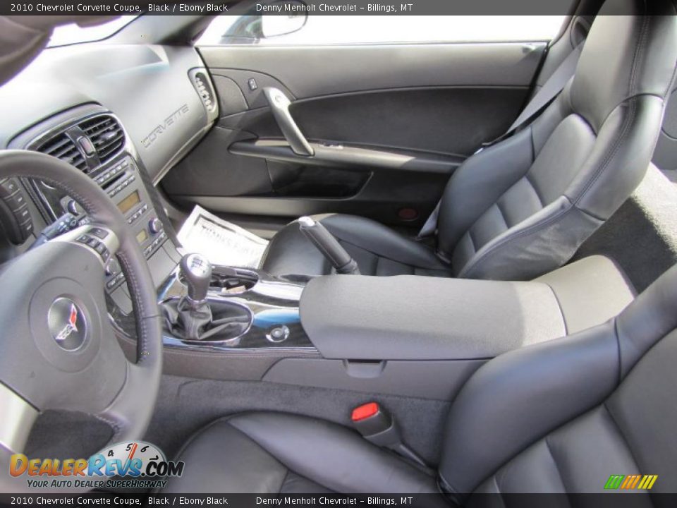 2010 Chevrolet Corvette Coupe Black / Ebony Black Photo #5