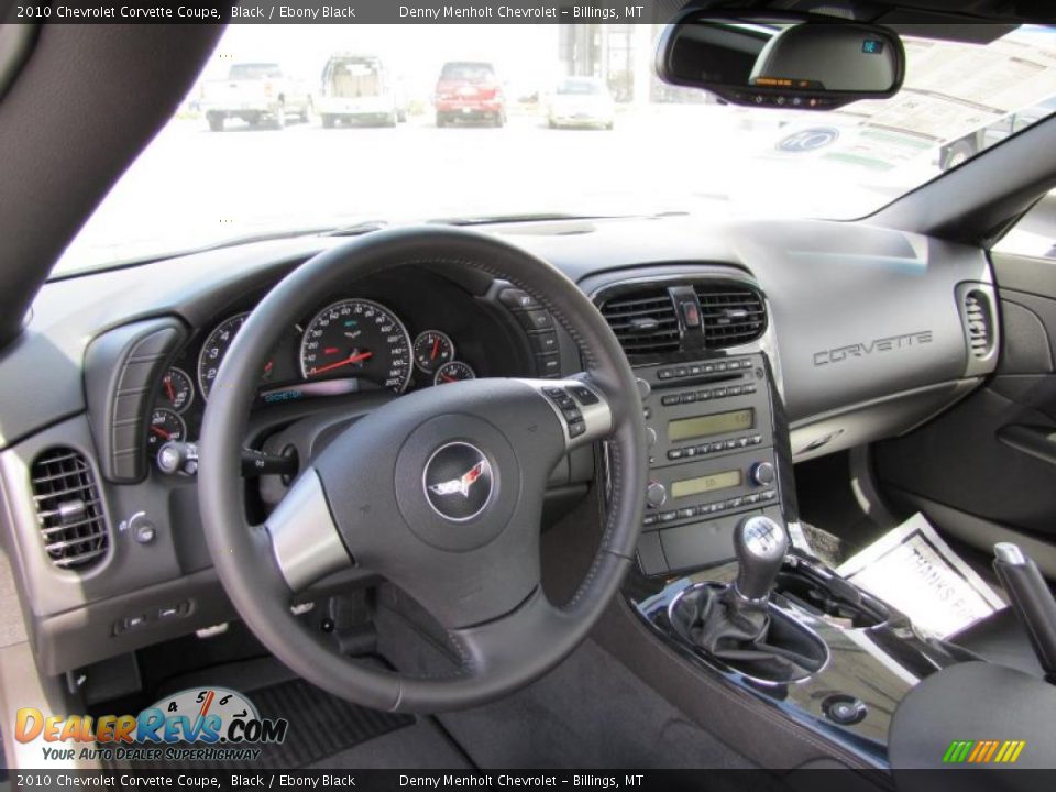 2010 Chevrolet Corvette Coupe Black / Ebony Black Photo #6