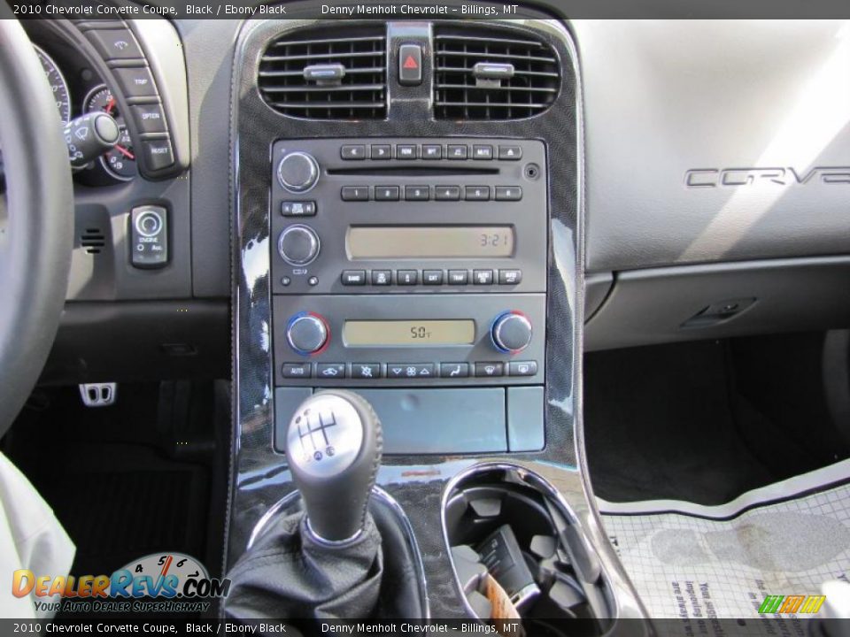 2010 Chevrolet Corvette Coupe Black / Ebony Black Photo #7