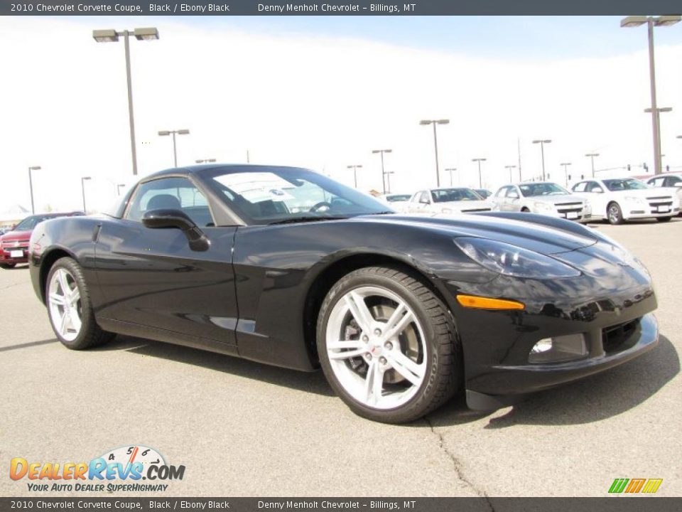 2010 Chevrolet Corvette Coupe Black / Ebony Black Photo #11