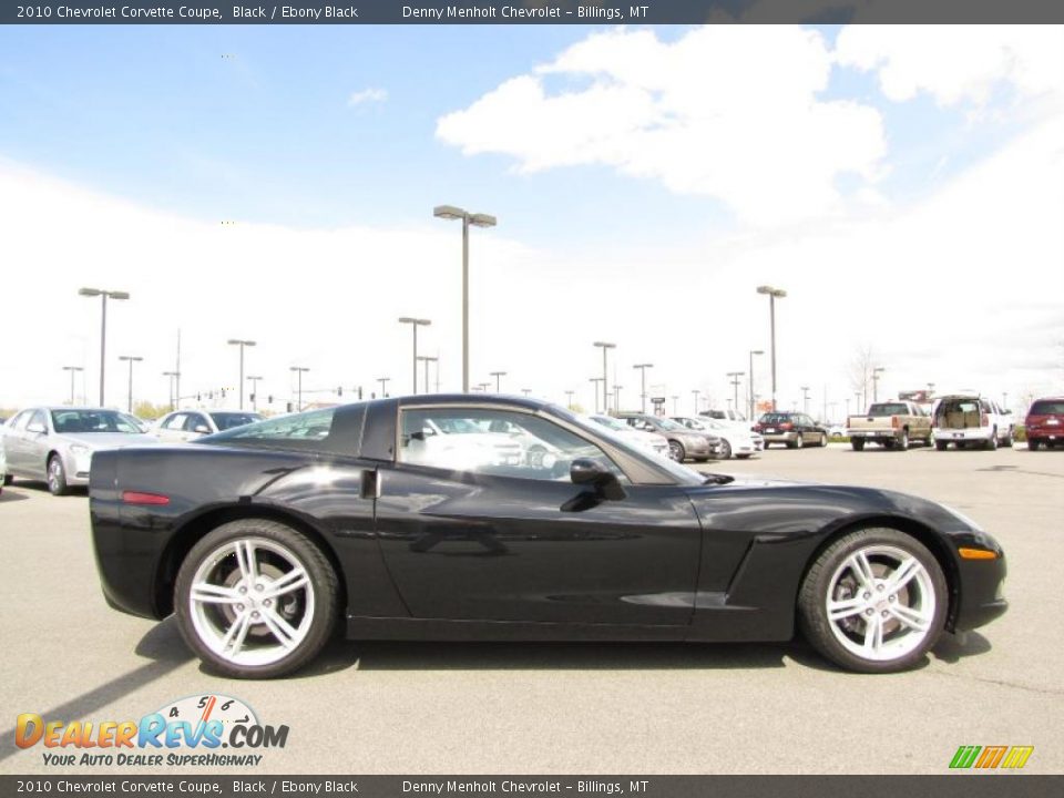 2010 Chevrolet Corvette Coupe Black / Ebony Black Photo #12