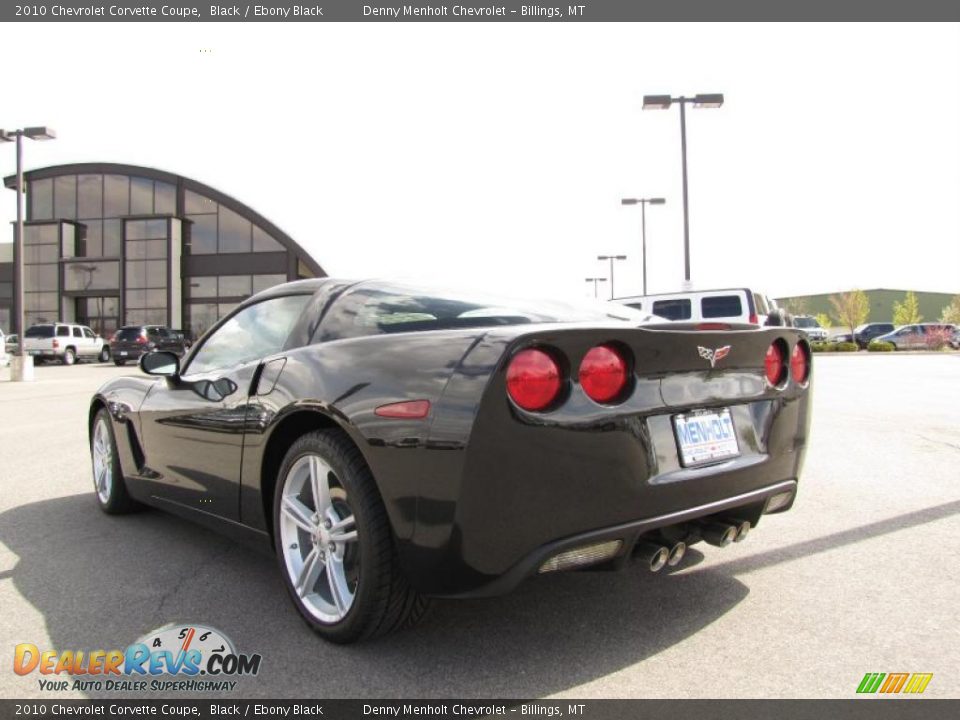 2010 Chevrolet Corvette Coupe Black / Ebony Black Photo #13