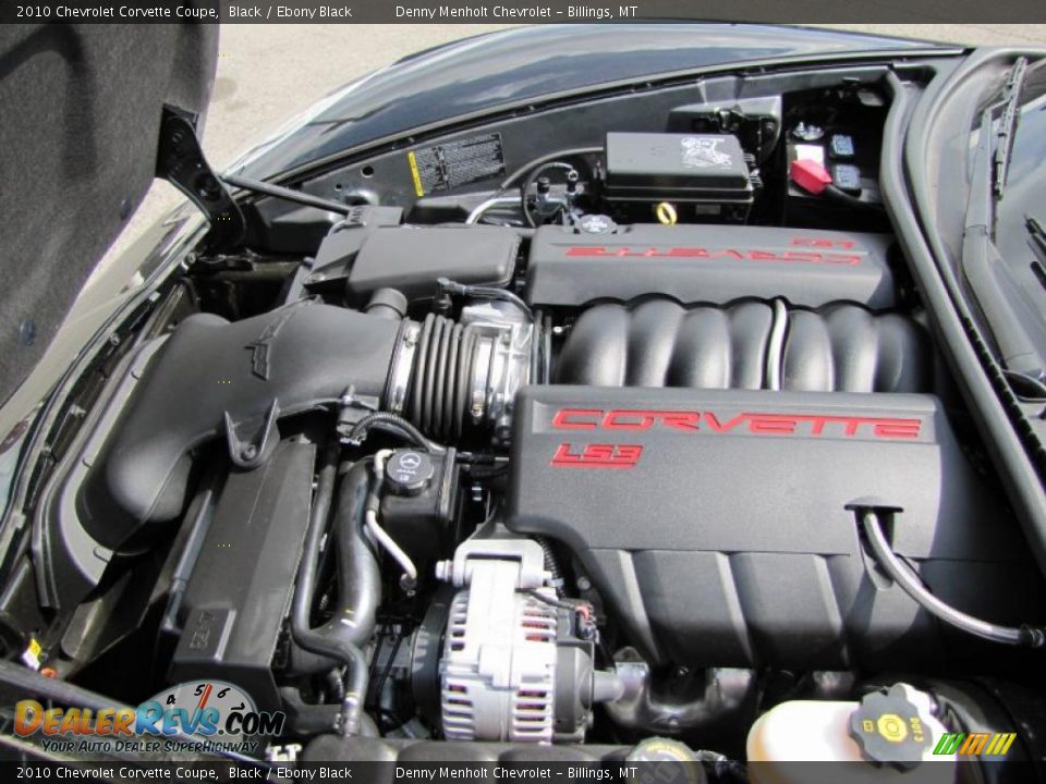 2010 Chevrolet Corvette Coupe Black / Ebony Black Photo #15