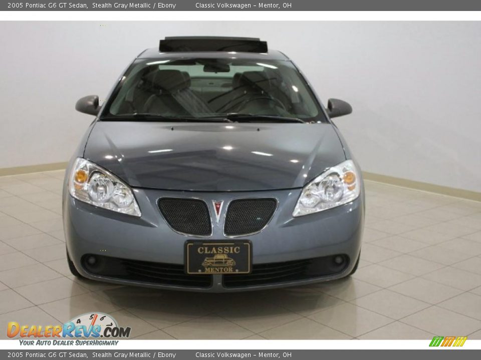2005 Pontiac G6 GT Sedan Stealth Gray Metallic / Ebony Photo #2