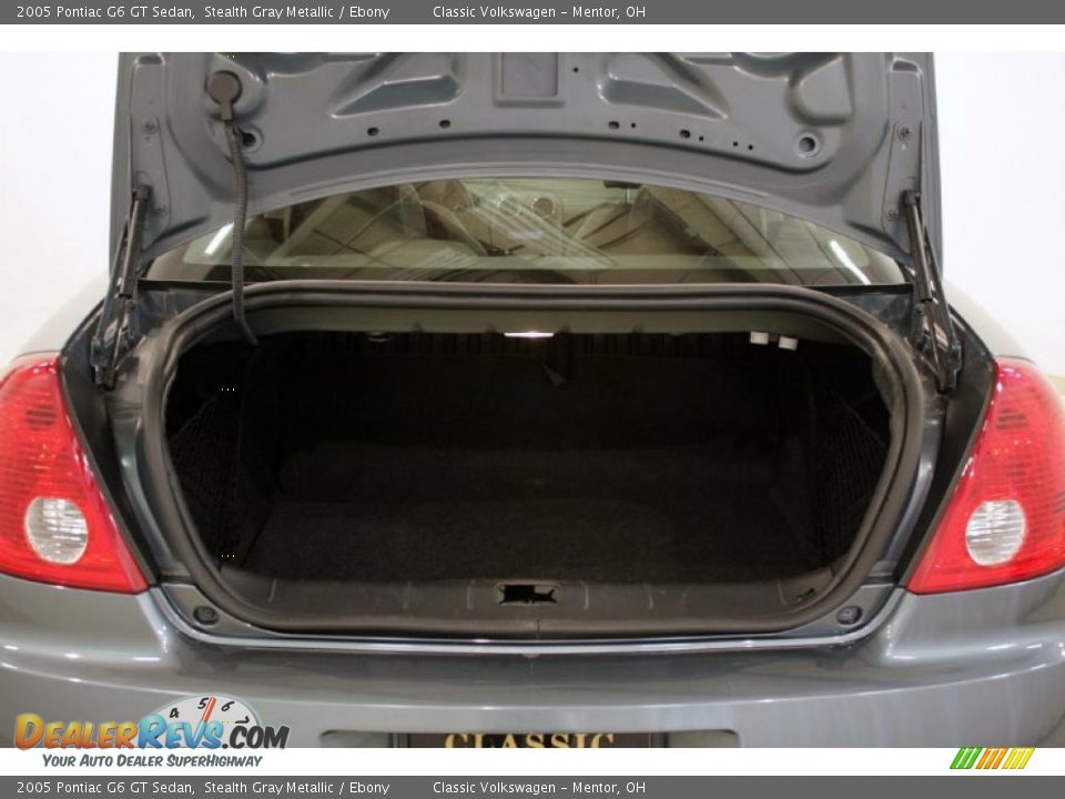 2005 Pontiac G6 GT Sedan Stealth Gray Metallic / Ebony Photo #19