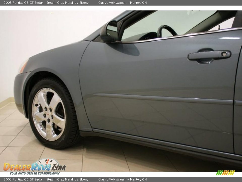 2005 Pontiac G6 GT Sedan Stealth Gray Metallic / Ebony Photo #21