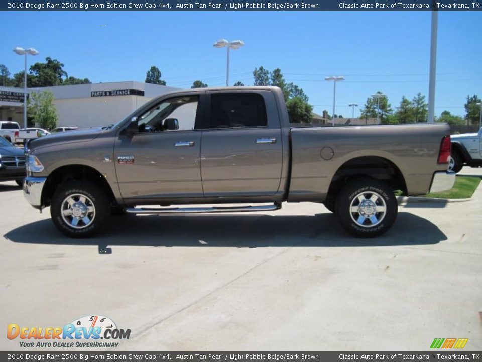 2010 Dodge Ram 2500 Big Horn Edition Crew Cab 4x4 Austin Tan Pearl / Light Pebble Beige/Bark Brown Photo #3