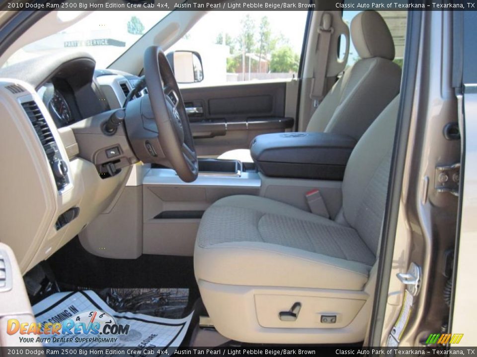 2010 Dodge Ram 2500 Big Horn Edition Crew Cab 4x4 Austin Tan Pearl / Light Pebble Beige/Bark Brown Photo #7