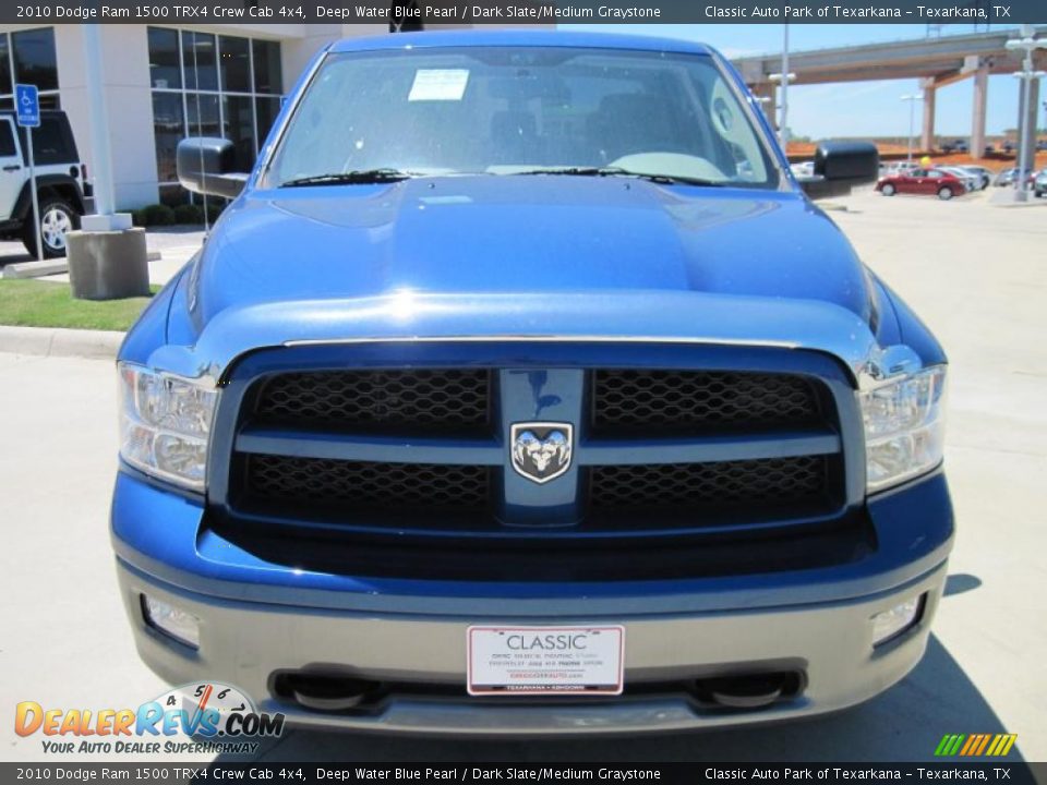 2010 Dodge Ram 1500 TRX4 Crew Cab 4x4 Deep Water Blue Pearl / Dark Slate/Medium Graystone Photo #5