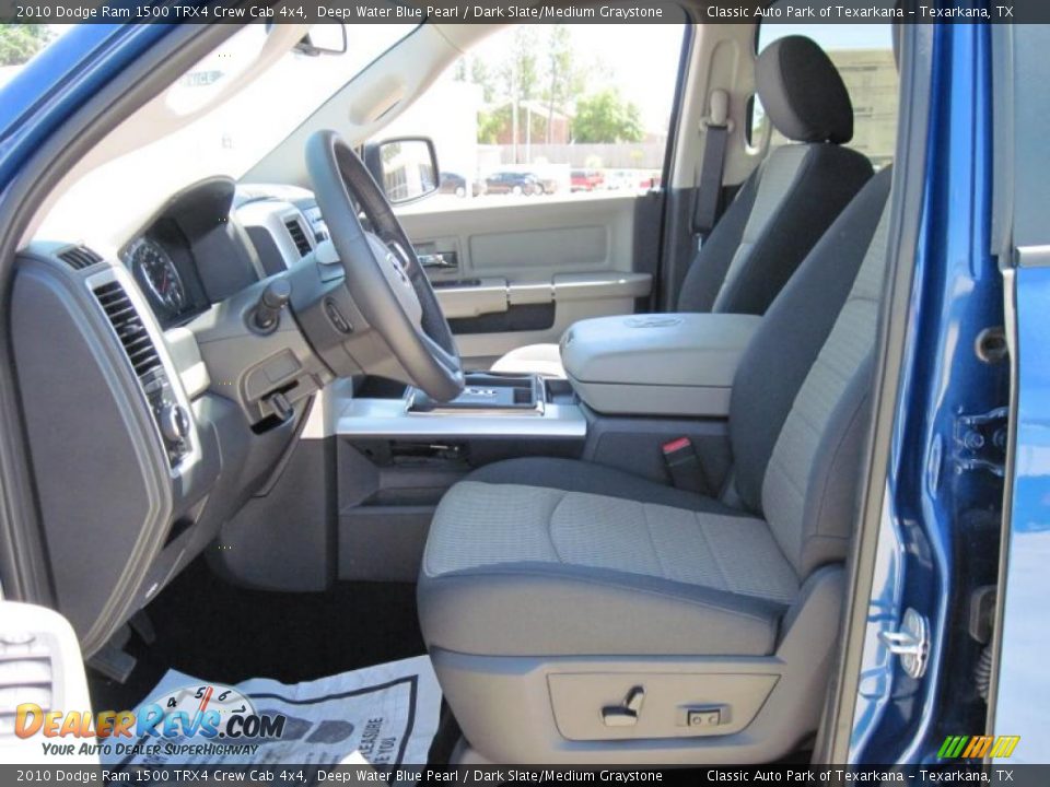 2010 Dodge Ram 1500 TRX4 Crew Cab 4x4 Deep Water Blue Pearl / Dark Slate/Medium Graystone Photo #7