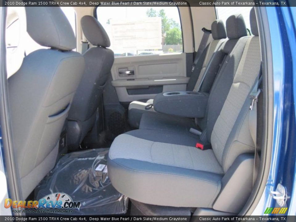 2010 Dodge Ram 1500 TRX4 Crew Cab 4x4 Deep Water Blue Pearl / Dark Slate/Medium Graystone Photo #8