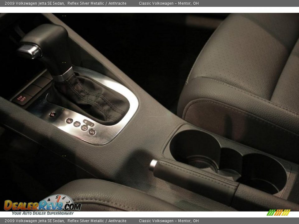 2009 Volkswagen Jetta SE Sedan Reflex Silver Metallic / Anthracite Photo #15