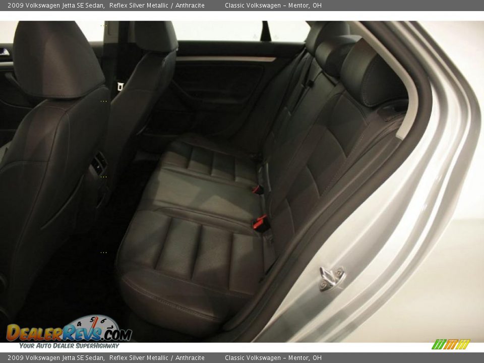 2009 Volkswagen Jetta SE Sedan Reflex Silver Metallic / Anthracite Photo #19