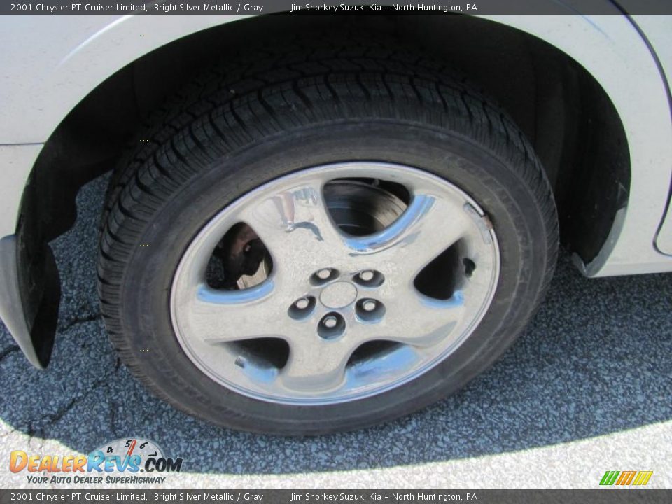 2001 Chrysler PT Cruiser Limited Bright Silver Metallic / Gray Photo #3