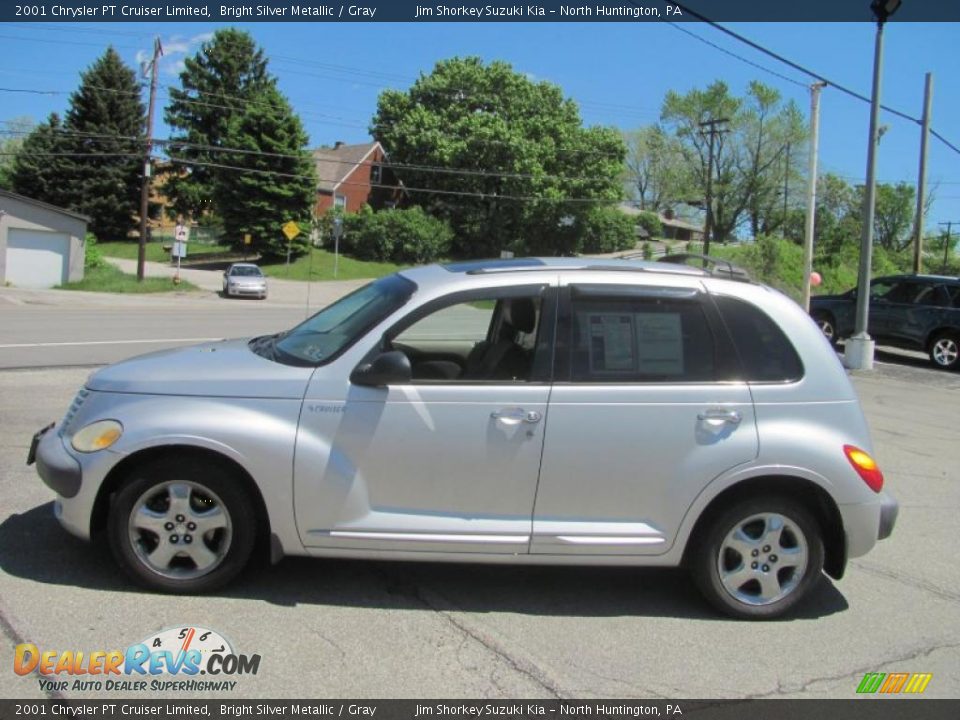 2001 Chrysler PT Cruiser Limited Bright Silver Metallic / Gray Photo #5