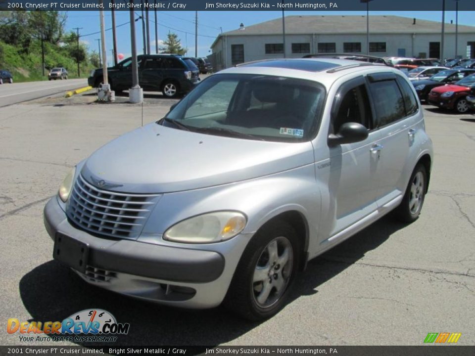 2001 Chrysler PT Cruiser Limited Bright Silver Metallic / Gray Photo #6