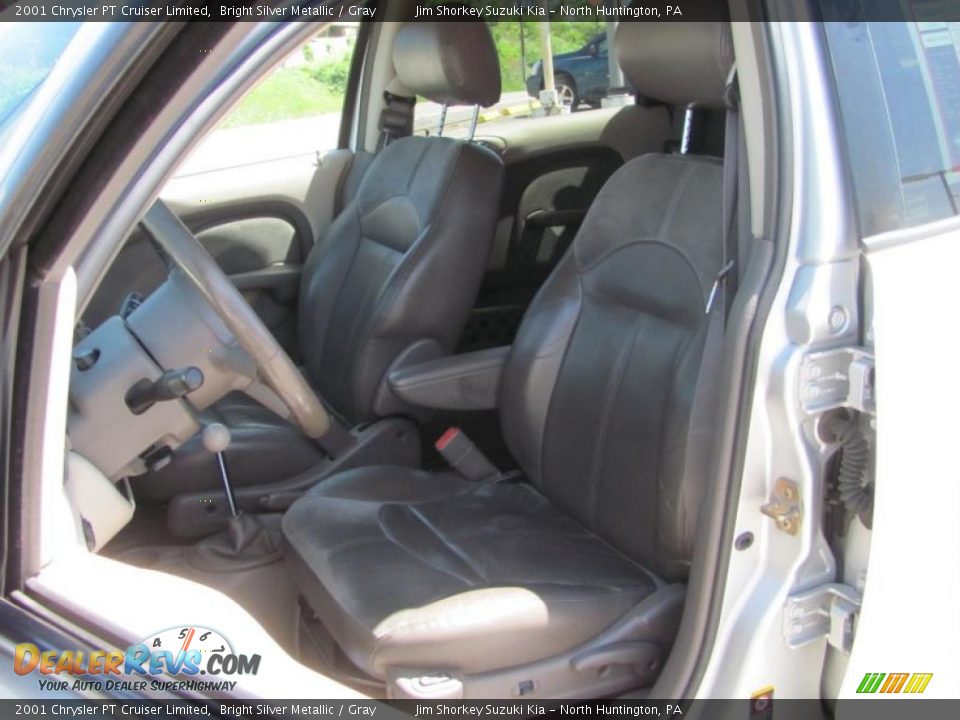 2001 Chrysler PT Cruiser Limited Bright Silver Metallic / Gray Photo #11