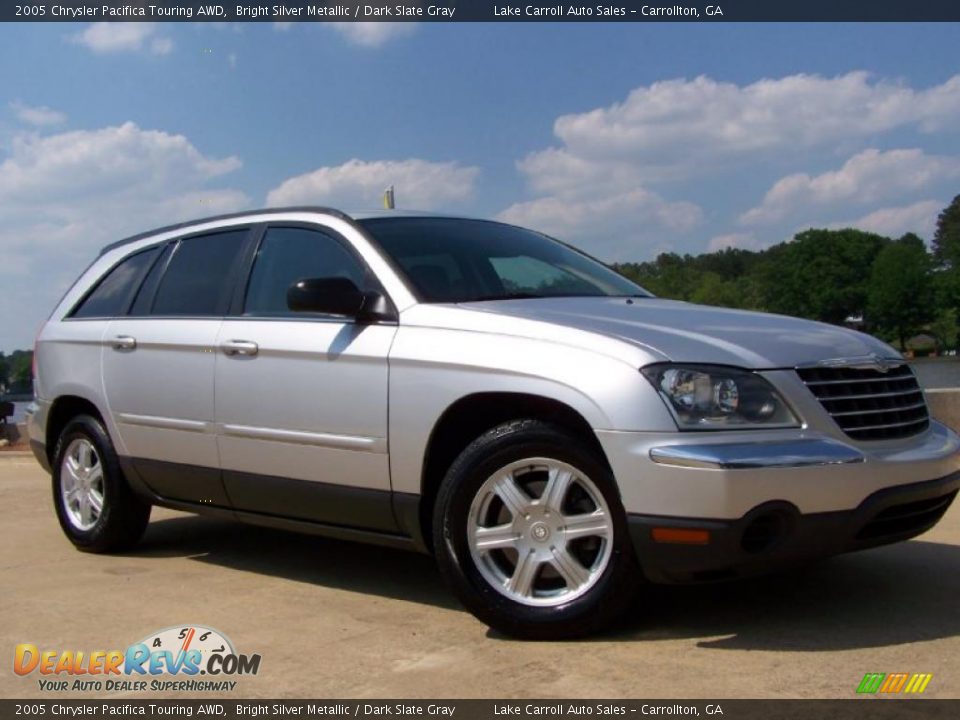 2005 Chrysler Pacifica Touring AWD Bright Silver Metallic / Dark Slate Gray Photo #16