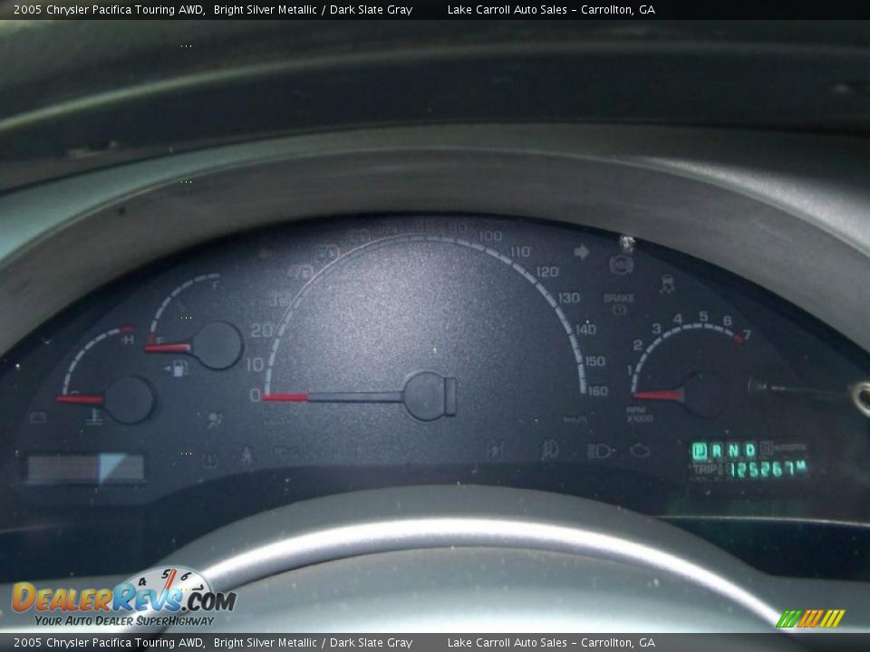 2005 Chrysler Pacifica Touring AWD Bright Silver Metallic / Dark Slate Gray Photo #21