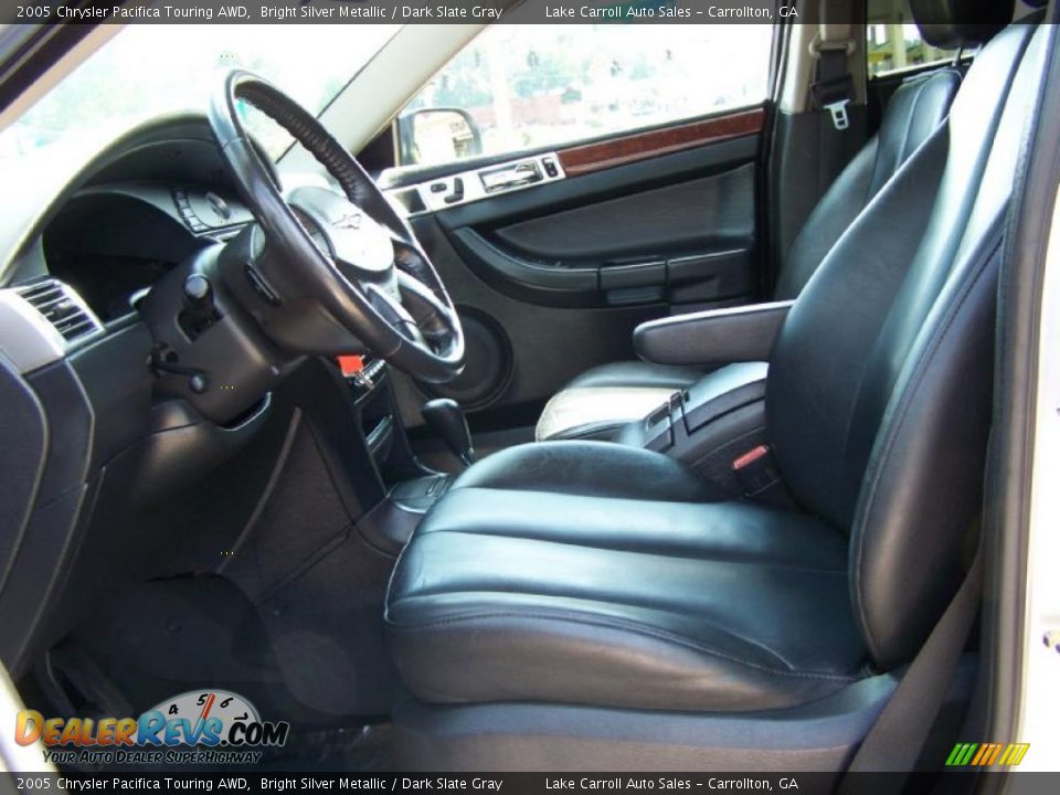 2005 Chrysler Pacifica Touring AWD Bright Silver Metallic / Dark Slate Gray Photo #27