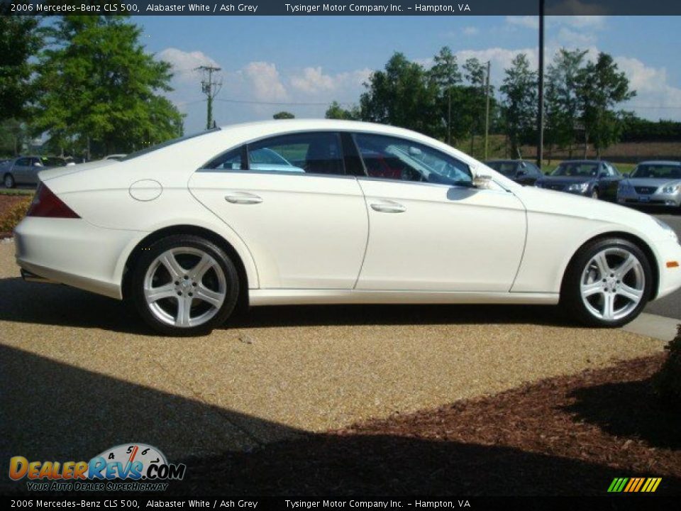 Mercedes benz cls 500 white #3