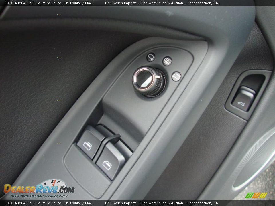 2010 Audi A5 2.0T quattro Coupe Ibis White / Black Photo #14