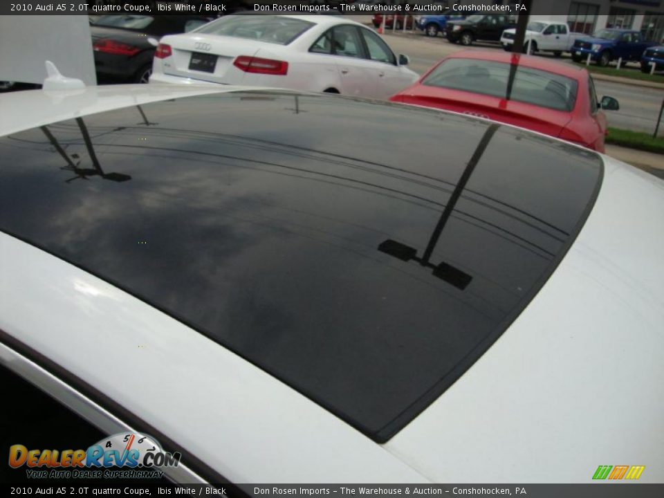 2010 Audi A5 2.0T quattro Coupe Ibis White / Black Photo #20