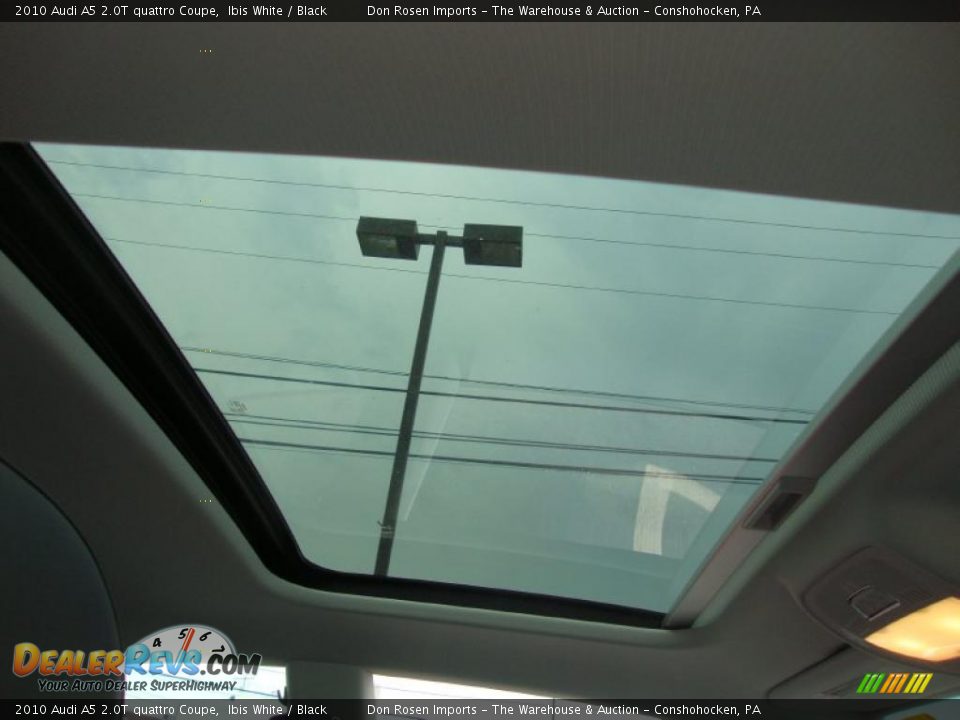 2010 Audi A5 2.0T quattro Coupe Ibis White / Black Photo #21