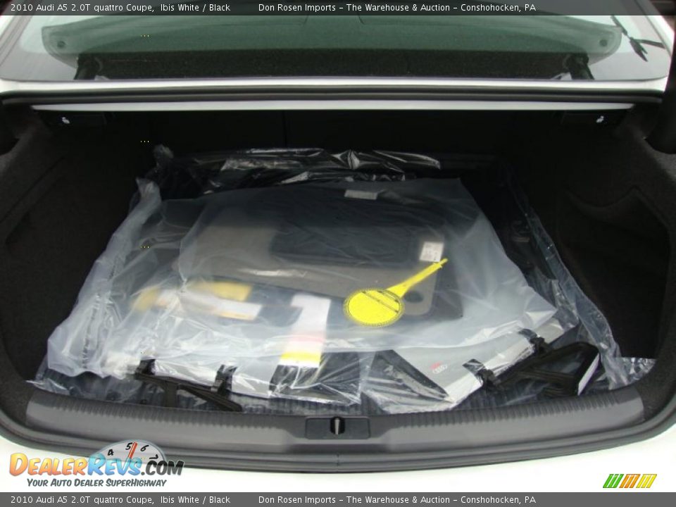 2010 Audi A5 2.0T quattro Coupe Ibis White / Black Photo #22
