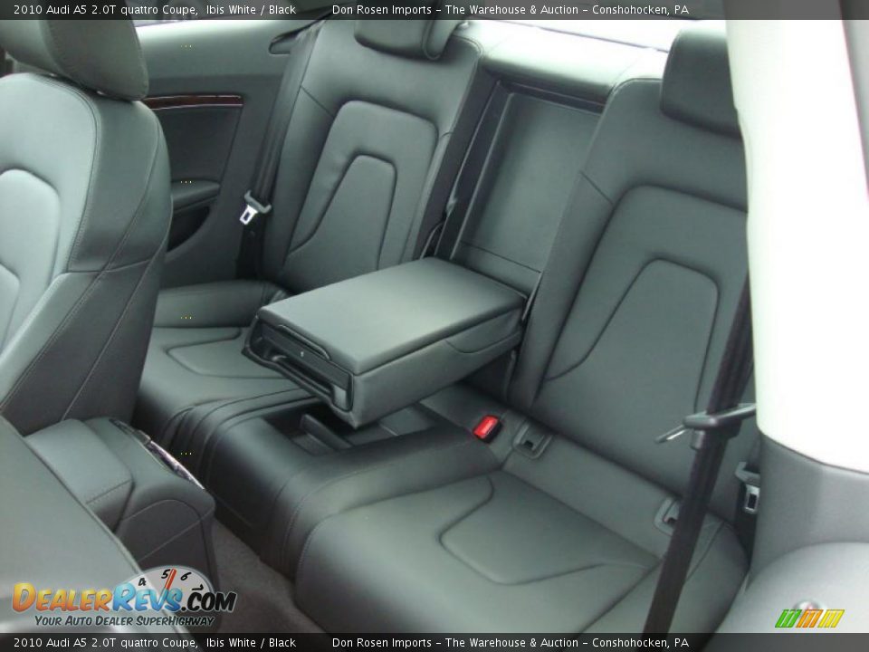 2010 Audi A5 2.0T quattro Coupe Ibis White / Black Photo #24