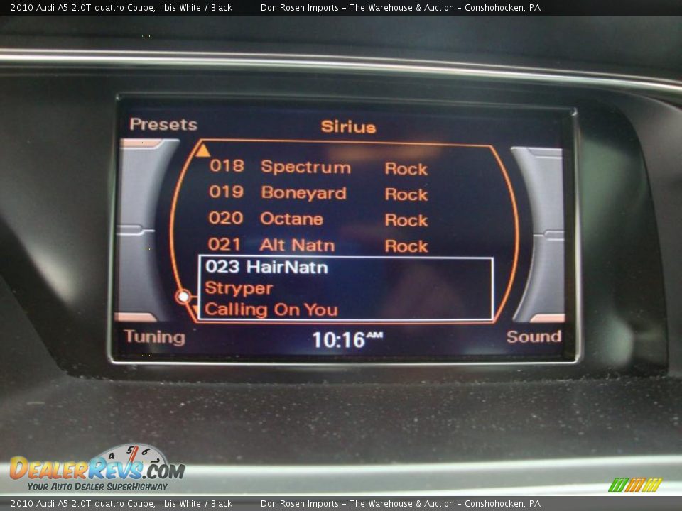 2010 Audi A5 2.0T quattro Coupe Ibis White / Black Photo #29