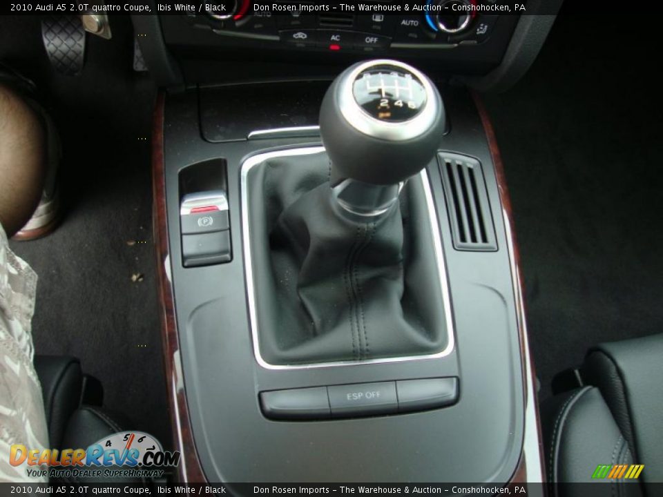 2010 Audi A5 2.0T quattro Coupe Ibis White / Black Photo #31