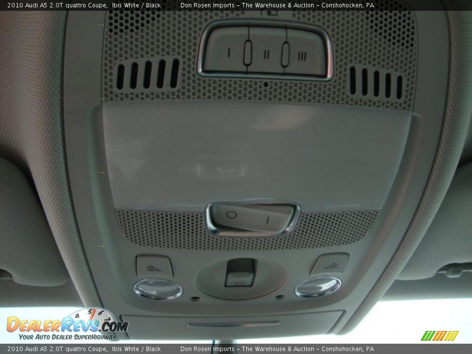 2010 Audi A5 2.0T quattro Coupe Ibis White / Black Photo #32