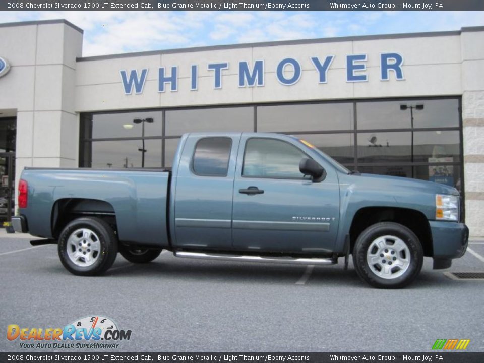 2008 Chevrolet Silverado 1500 LT Extended Cab Blue Granite Metallic / Light Titanium/Ebony Accents Photo #1