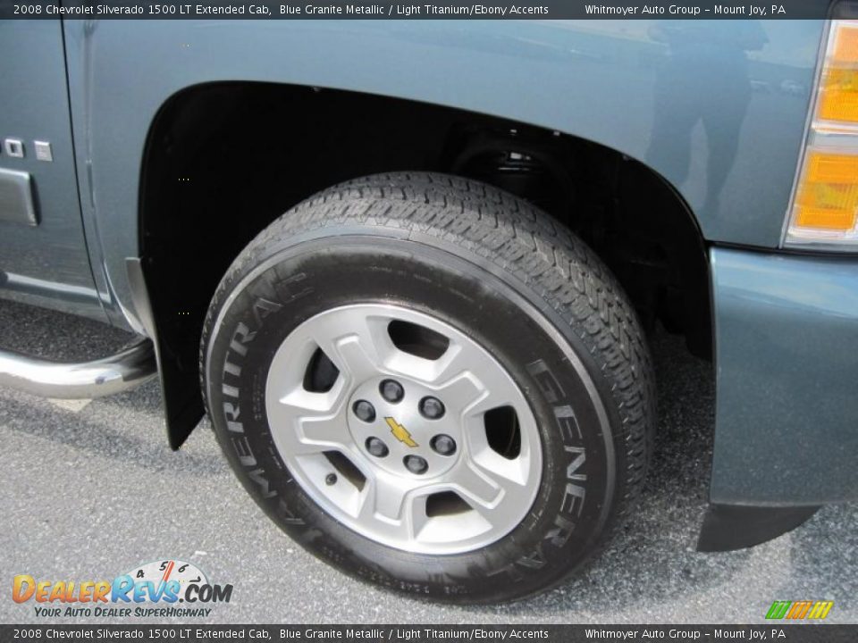 2008 Chevrolet Silverado 1500 LT Extended Cab Blue Granite Metallic / Light Titanium/Ebony Accents Photo #4