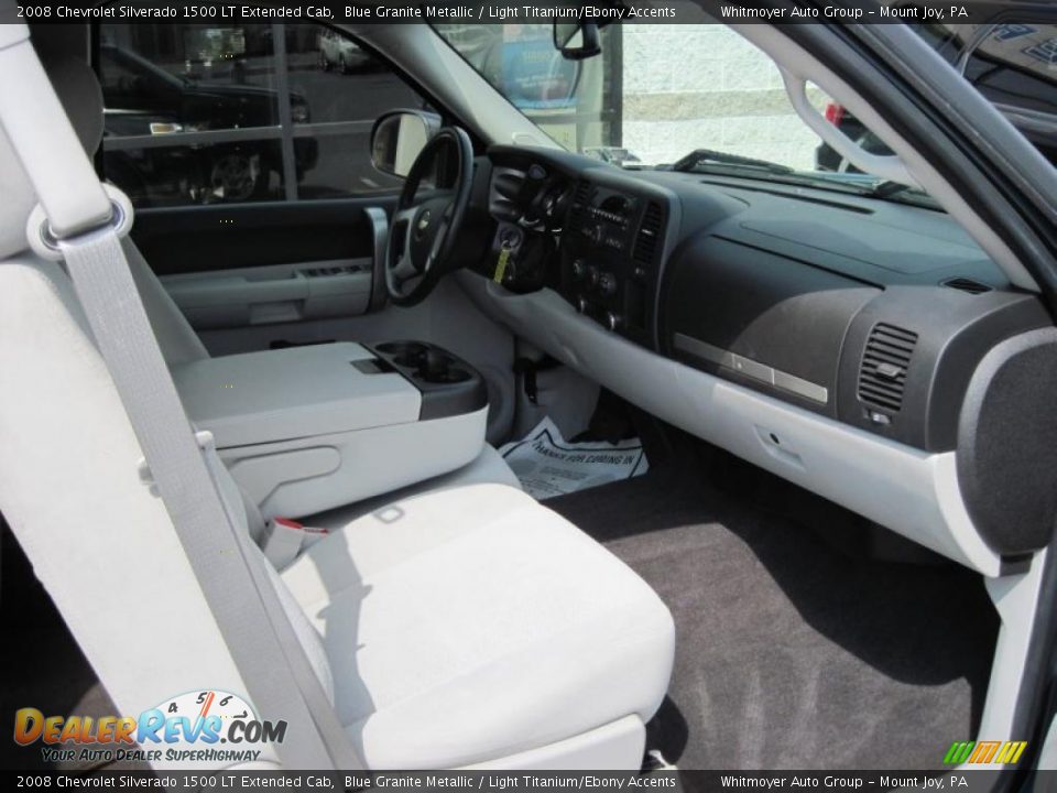 2008 Chevrolet Silverado 1500 LT Extended Cab Blue Granite Metallic / Light Titanium/Ebony Accents Photo #5