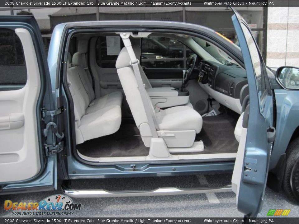 2008 Chevrolet Silverado 1500 LT Extended Cab Blue Granite Metallic / Light Titanium/Ebony Accents Photo #6
