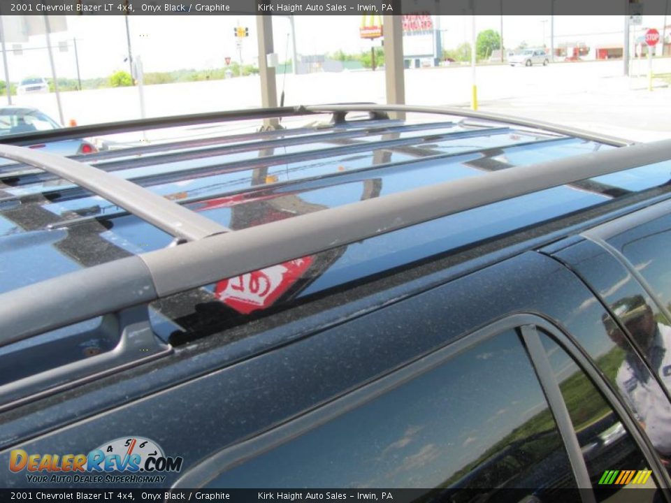 2001 Chevrolet Blazer LT 4x4 Onyx Black / Graphite Photo #13