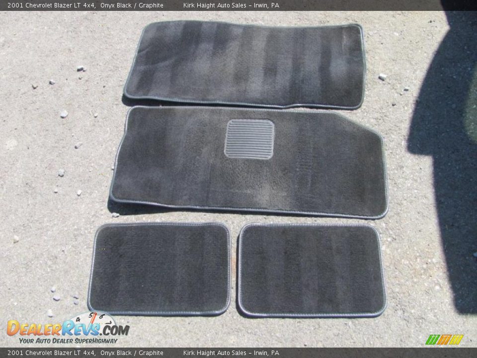 2001 Chevrolet Blazer LT 4x4 Onyx Black / Graphite Photo #14