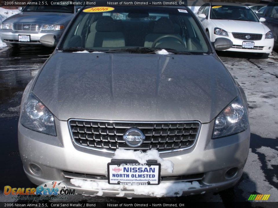 2006 Nissan Altima 2.5 S Coral Sand Metallic / Blond Photo #2