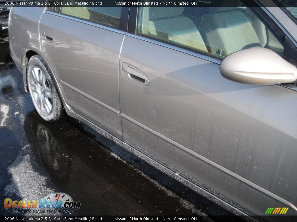 2006 Nissan Altima 2.5 S Coral Sand Metallic / Blond Photo #5