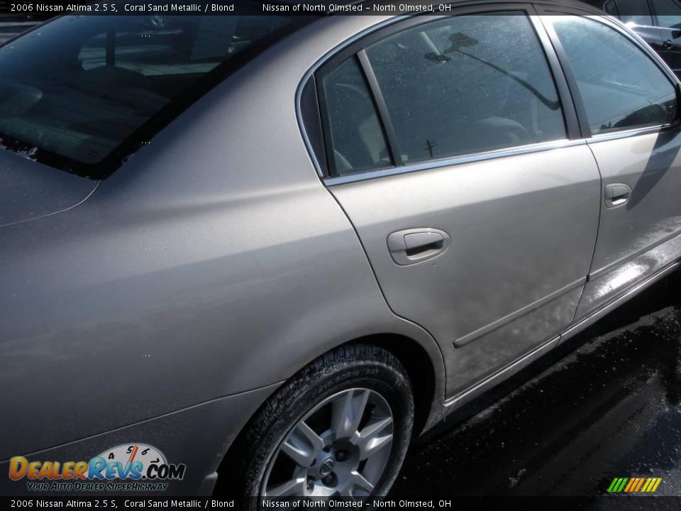 2006 Nissan Altima 2.5 S Coral Sand Metallic / Blond Photo #6