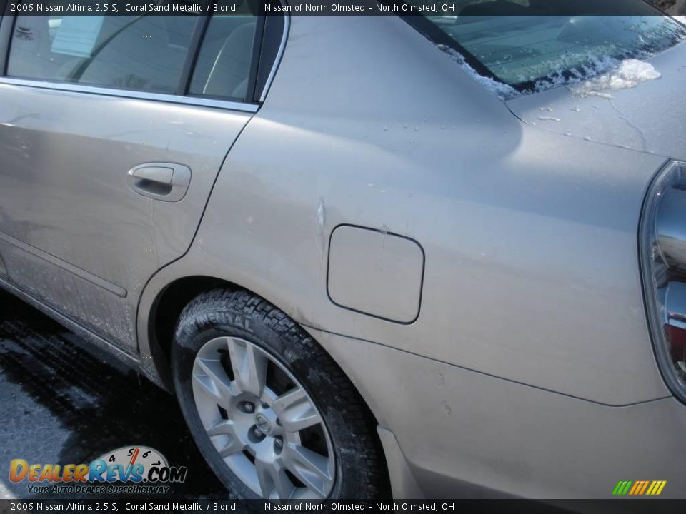 2006 Nissan Altima 2.5 S Coral Sand Metallic / Blond Photo #8
