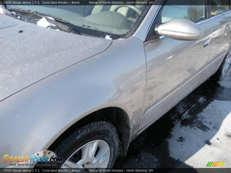 2006 Nissan Altima 2.5 S Coral Sand Metallic / Blond Photo #10