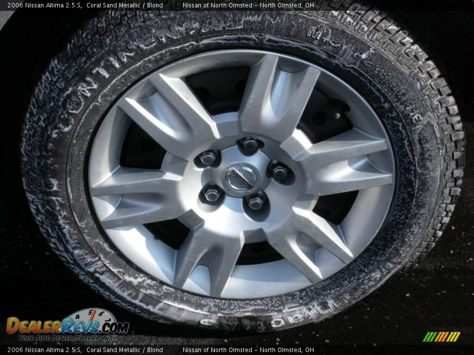 2006 Nissan Altima 2.5 S Coral Sand Metallic / Blond Photo #12