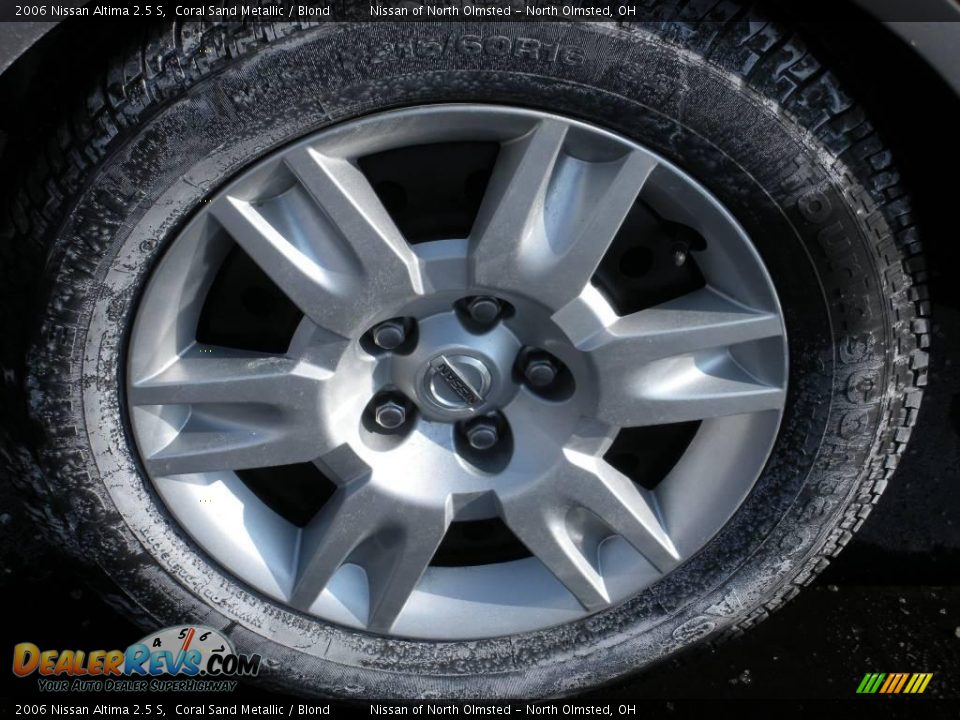 2006 Nissan Altima 2.5 S Coral Sand Metallic / Blond Photo #13