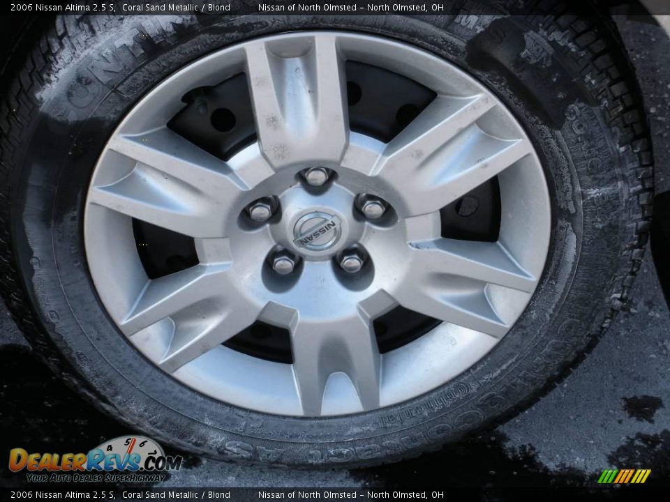 2006 Nissan Altima 2.5 S Coral Sand Metallic / Blond Photo #14